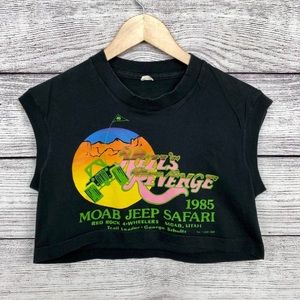 80’s Hell’s Revenge Crop top